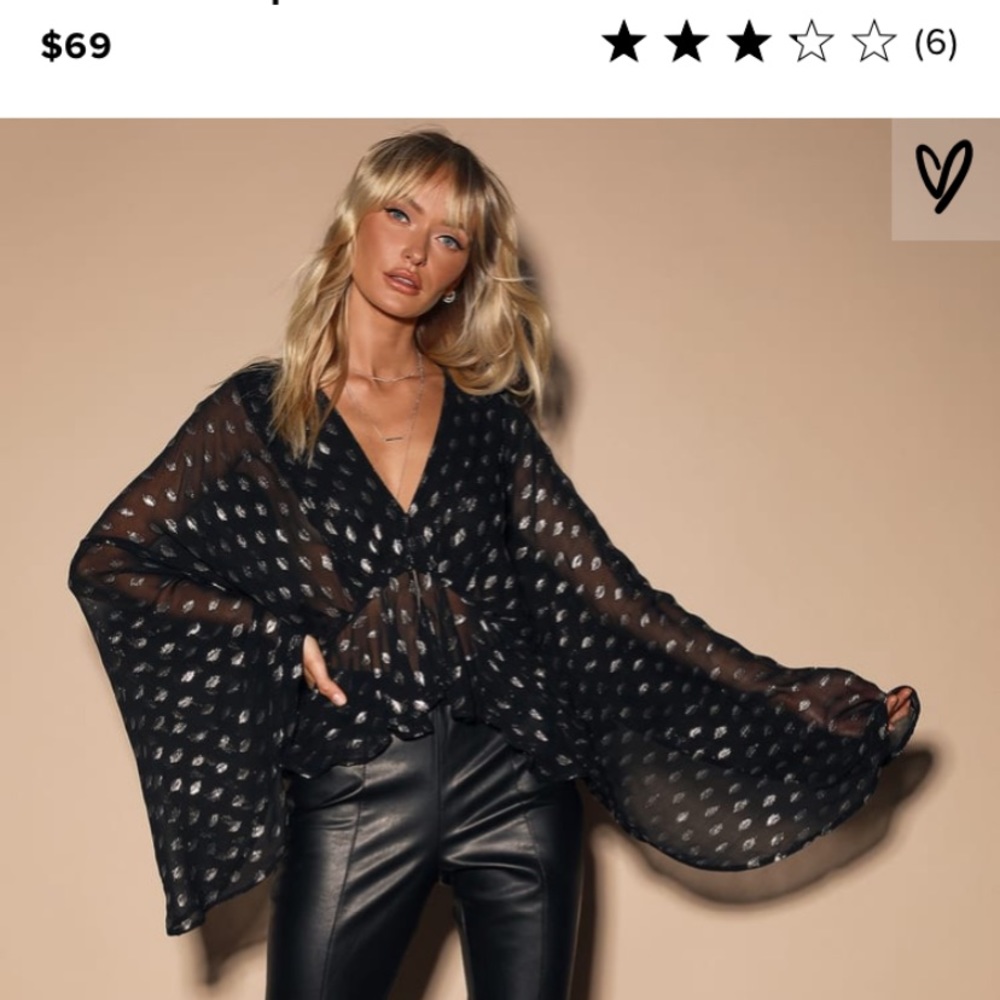 Lulu’s Sheer Top